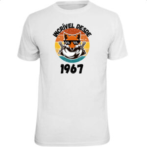 Camiseta Unissex Incrivel desde 1967