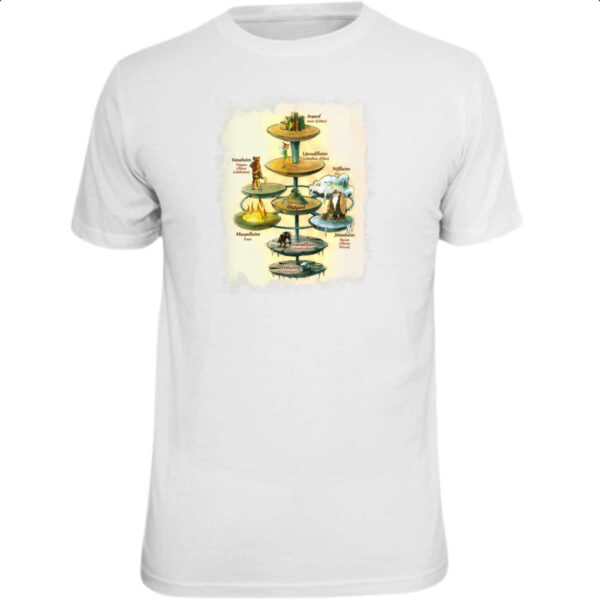 Camiseta Unissex A Cronica de Yggdrasil