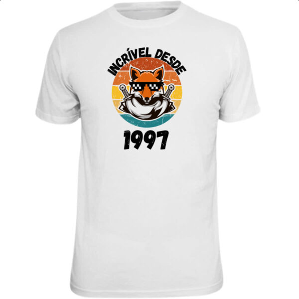 Camiseta Unissex Incrivel desde 1997