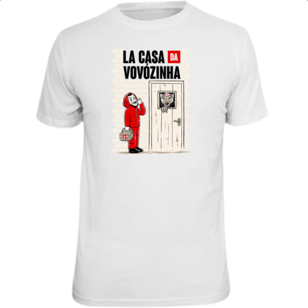 Camiseta Unissex La casa da vovozinha