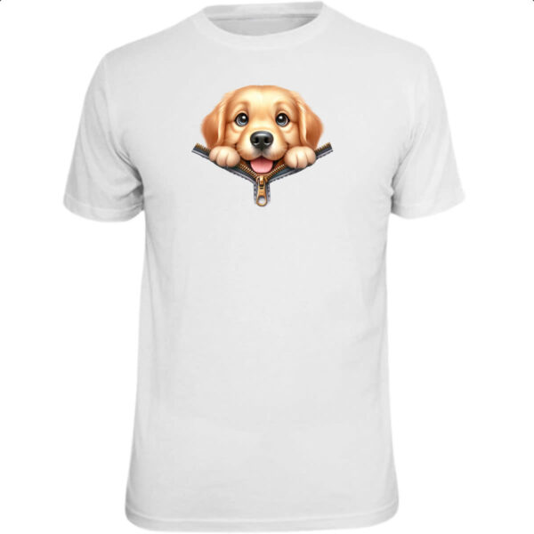 Camiseta Unissex Labrador Retriever no Ziper