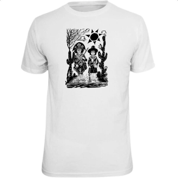 Camiseta Unissex Lampiao e Maria Bonita 01