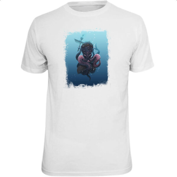 Camiseta Unissex Lendas do Mar Kraken 02