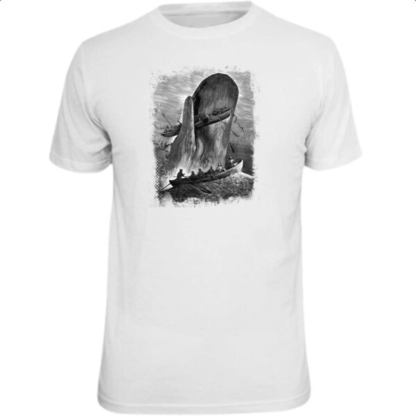 Camiseta Unissex Lendas do Mar Moby Dick 01