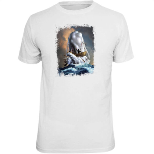 Camiseta Unissex Lendas do Mar Moby Dick 02