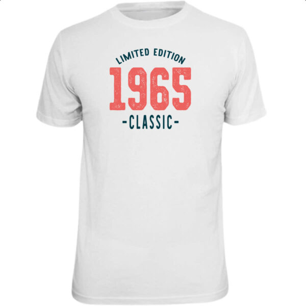 Camiseta Unissex Limited Edition Classic 1965