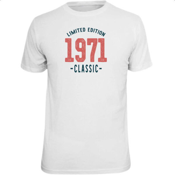 Camiseta Unissex Limited Edition Classic 1971