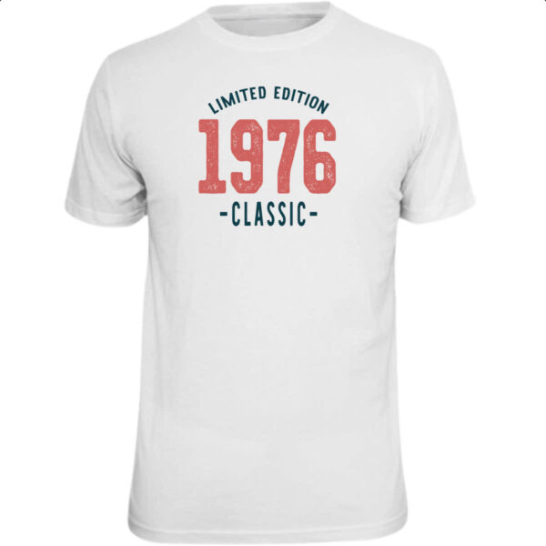Camiseta Unissex Limited Edition Classic 1976