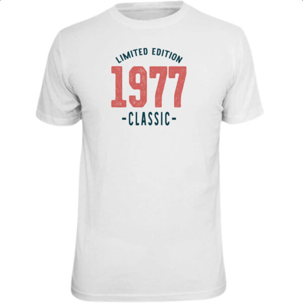 Camiseta Unissex Limited Edition Classic 1977