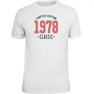 Camiseta Unissex Limited Edition Classic 1978