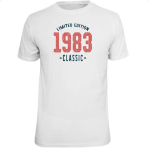 Camiseta Unissex Limited Edition Classic 1983