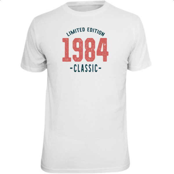 Camiseta Unissex Limited Edition Classic 1984
