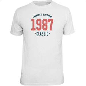 Camiseta Unissex Limited Edition Classic 1987