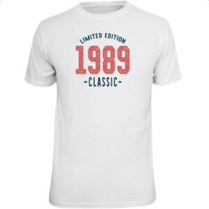 Camiseta Unissex Limited Edition Classic 1989