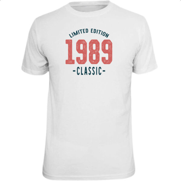 Camiseta Unissex Limited Edition Classic 1989