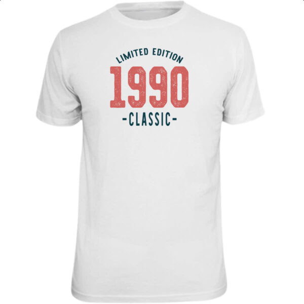 Camiseta Unissex Limited Edition Classic 1990