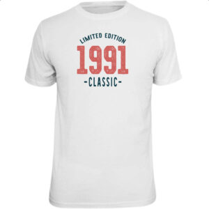 Camiseta Unissex Limited Edition Classic 1991