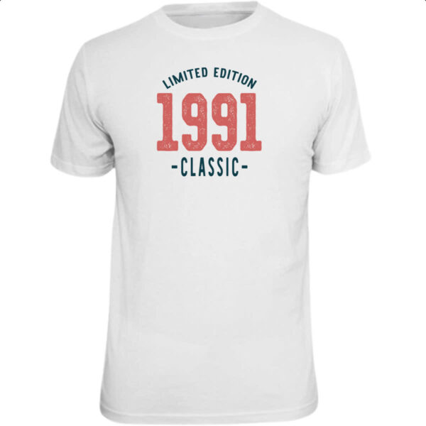 Camiseta Unissex Limited Edition Classic 1991