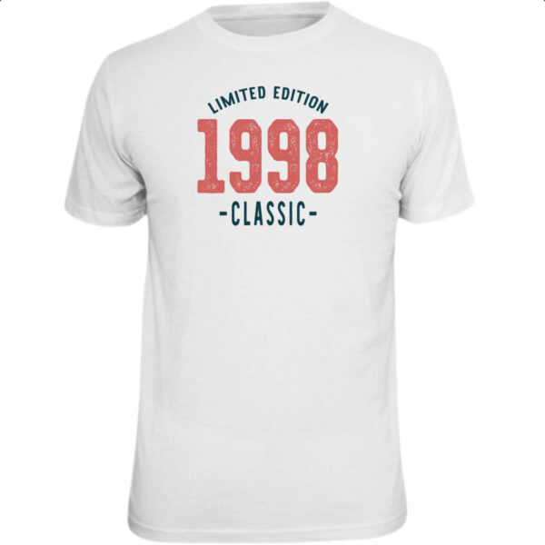 Camiseta Unissex Limited Edition Classic 1998