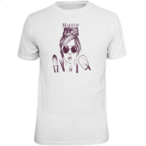 Camiseta Unissex Makeup Diva e seus pinceis
