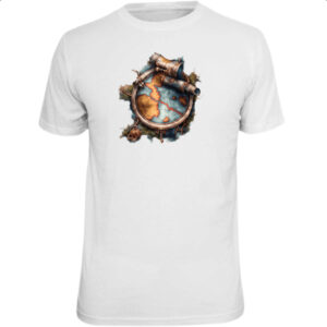 Camiseta Unissex Mapa antigo nautica vintage