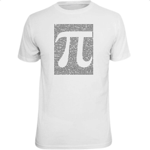 Camiseta Unissex Matematica PI dizima periodica