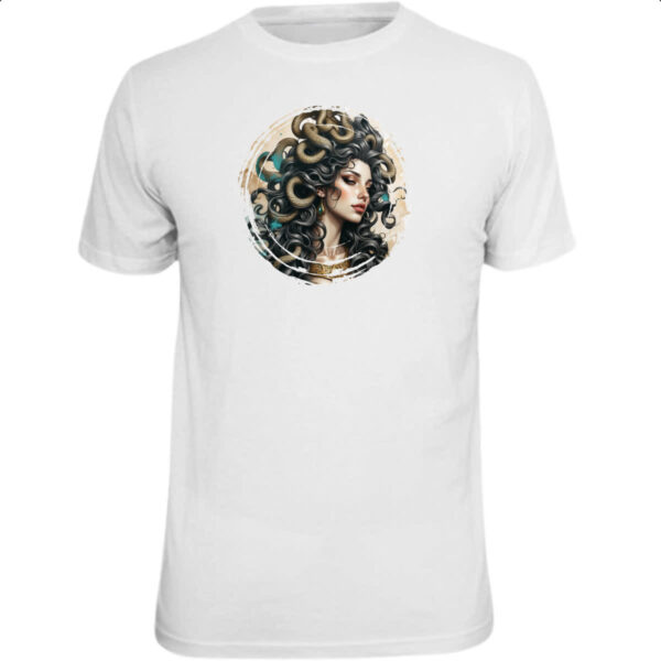 Camiseta Unissex Medusa beleza perigosa