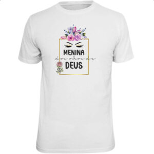 Camiseta Unissex Menina dos olhos de Deus