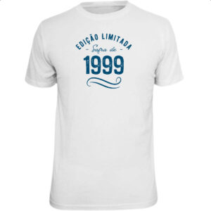 Camiseta Unissex Ano de safra 1999