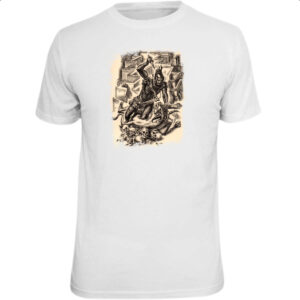 Camiseta Unissex Mitologia Teseu vs Minotauro 02