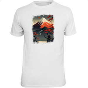 Camiseta Unissex Montanha Fugi Japao 2