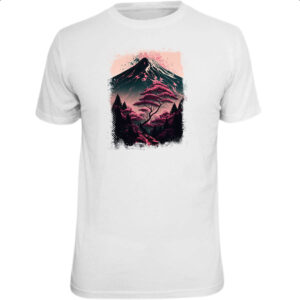 Camiseta Unissex Montanha Fugi Japao 4