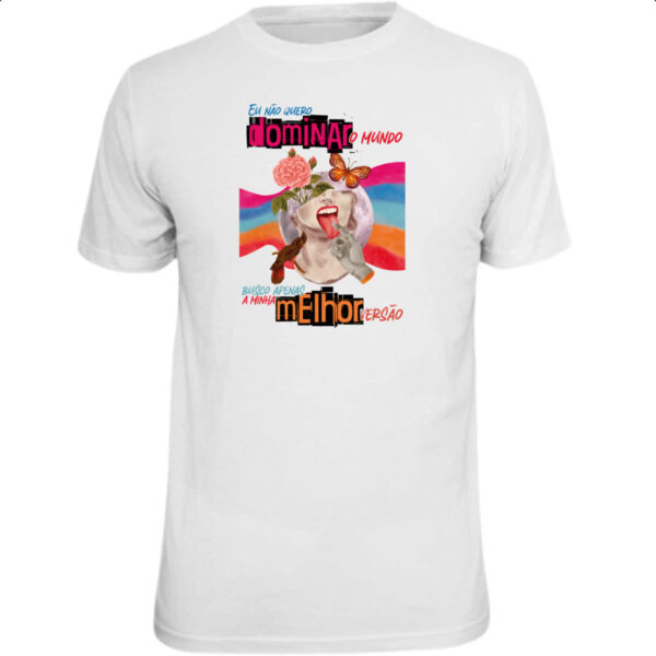 Camiseta Unissex Mulher dominar o mundo