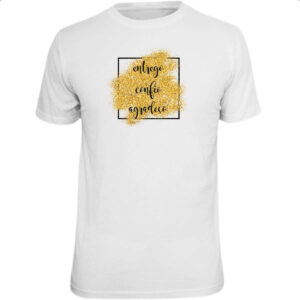 Camiseta Unissex Ano novo entrego confio agradeco