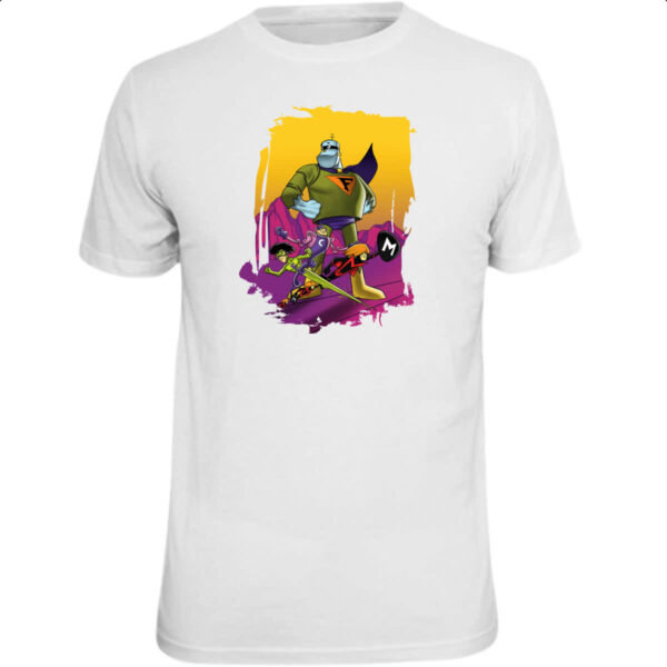 Camiseta Unissex Nostalgia Frankstein Jr e os Impossiveis