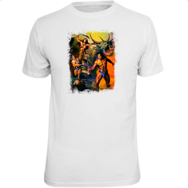 Camiseta Unissex Nostalgia Golden Axe