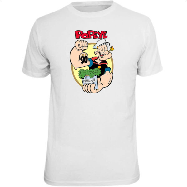 Camiseta Unissex Nostalgia Popeye 90 anos
