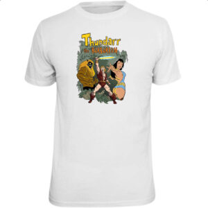 Camiseta Unissex Nostalgia Thundarr o barbaro