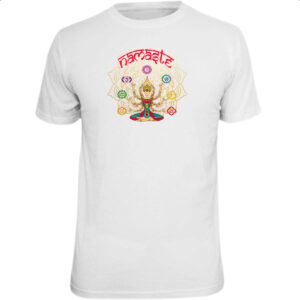 Camiseta Unissex Namaste Deusa Kali Chakras