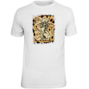 Camiseta Unissex Necronomicon Fragmento Deusa Hiperboria