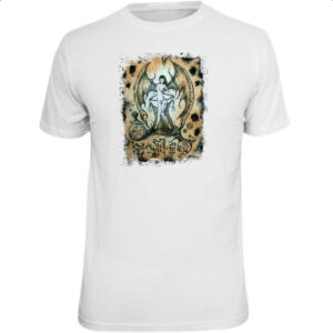 Camiseta Unissex Necronomicon Fragmento Succubus