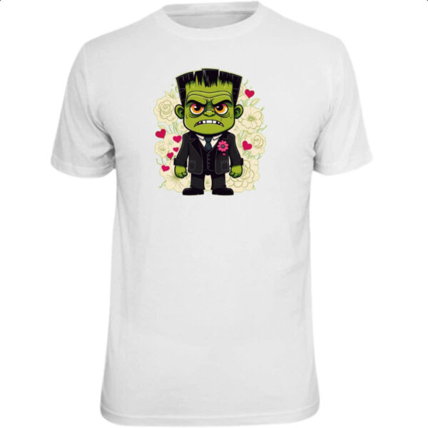 Camiseta Unissex Noivo Frankenstein