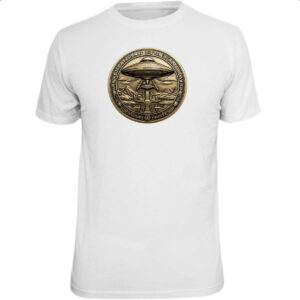 Camiseta Unissex UFO coin