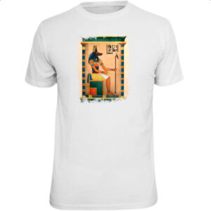 Camiseta Unissex Anubis Papiro Egito
