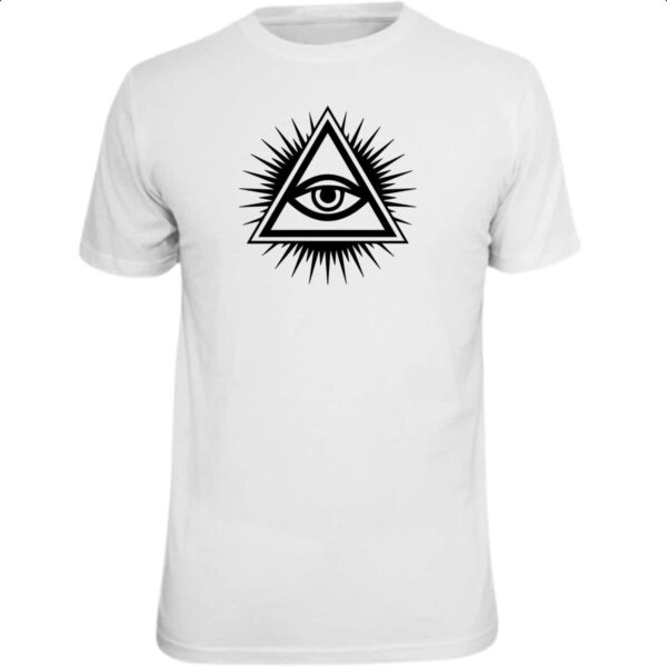 Camiseta Unissex Olho de horus illuminati