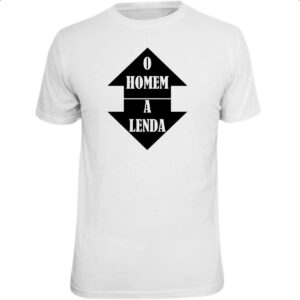 Camiseta Unissex O homem a lenda