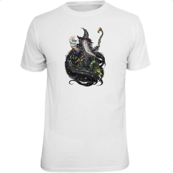Camiseta Unissex O mago dos mares