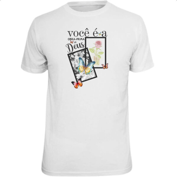 Camiseta Unissex Obra prima de Deus