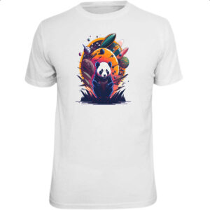 Camiseta Unissex Panda Sideral