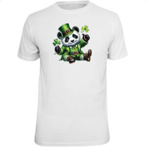 Camiseta Unissex Panda St Patrick